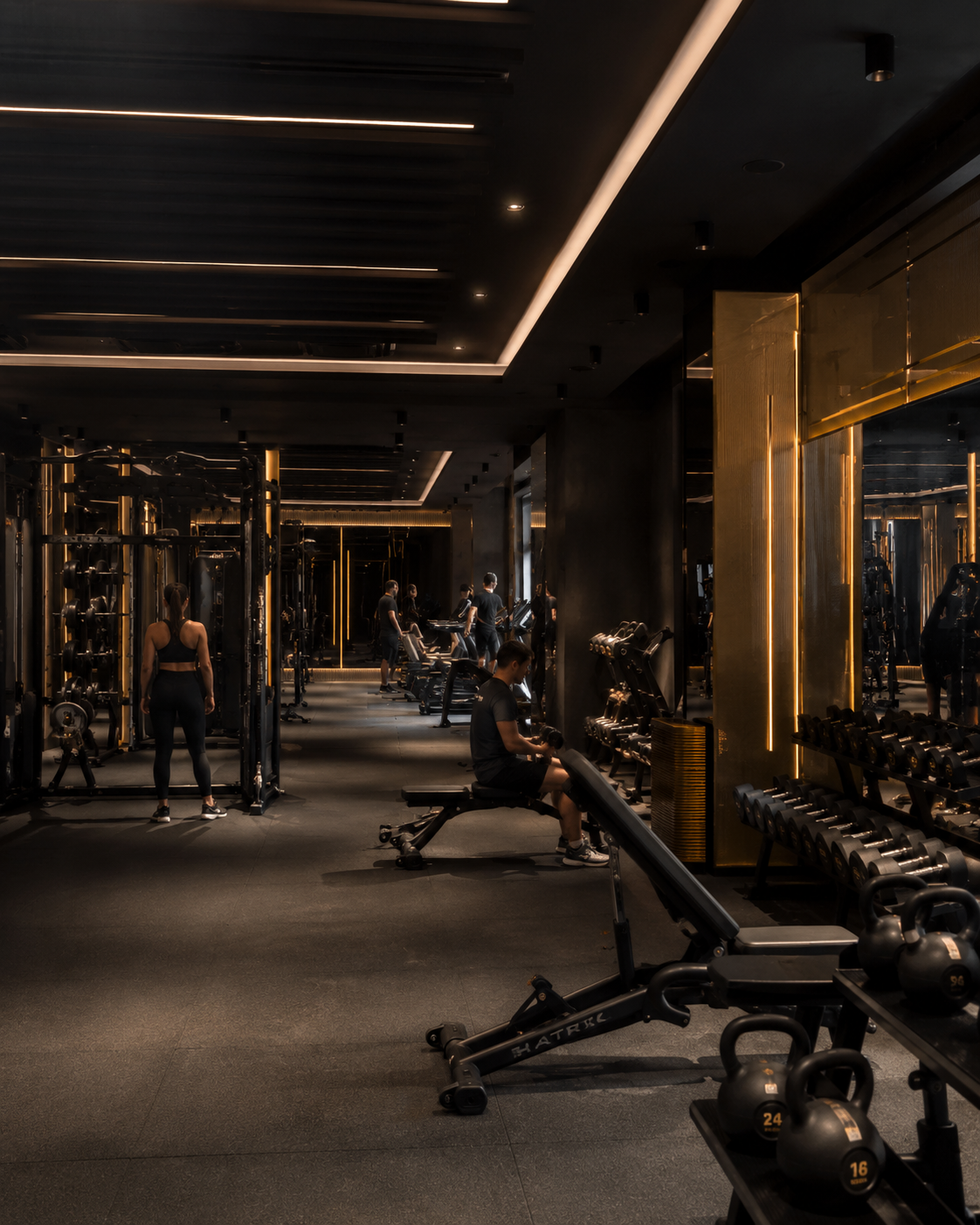 Интерьер Residence Fitness Club